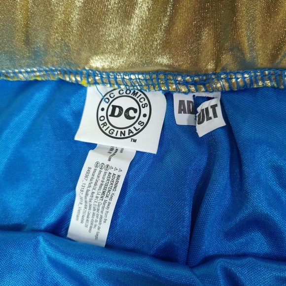 DC Wonder Woman Corset Bustier With Skirt & Accessories Halloween Cosplay Adult - Picture 14 of 16